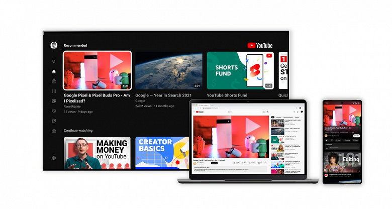 YouTube изменился, получив новые дизайн и функции