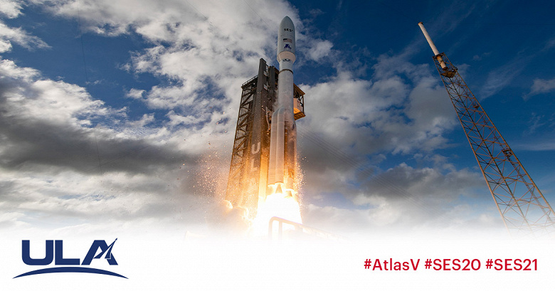 Космический интернационал. Американская ракета Atlas V с российским двигателем РД-180 вывела на орбиту два спутника люксембургской компании