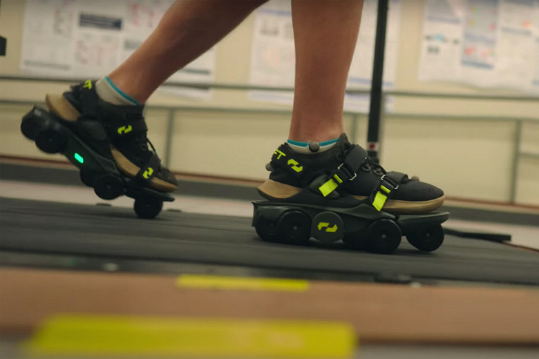 Представлены Moonwalkers  устройства для ускорения скорости ходьбы с любой обувью