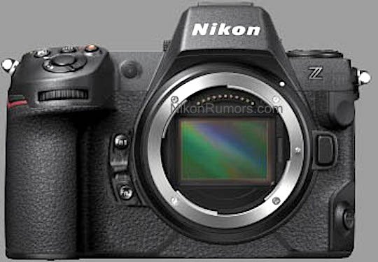 Nikon готовит полнокадровую беззеркальную камеру Z8  c 46-мегапиксельным сенсором и записью видео 8К 60 к/с