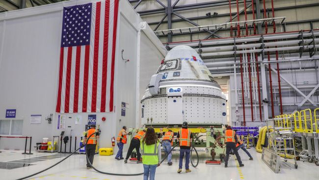 Boeing начала заправку капсулы Starliner перед первой миссией с астронавтами