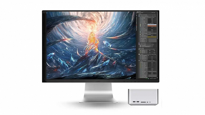 В Китае «импортозаместили» Apple Mac Studio. В мини-ПК SZBOX FN60G объемом всего 2,5 л можно установить процессор Intel для сокета LGA1700 и GeForce RTX 4060