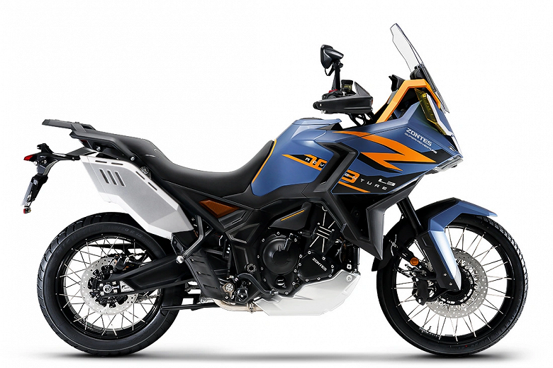 Представлен бензиновый мотоцикл с двумя видеорегистраторами, камерой ночного видения и экраном за 6000 долларов — Shengshi 703F