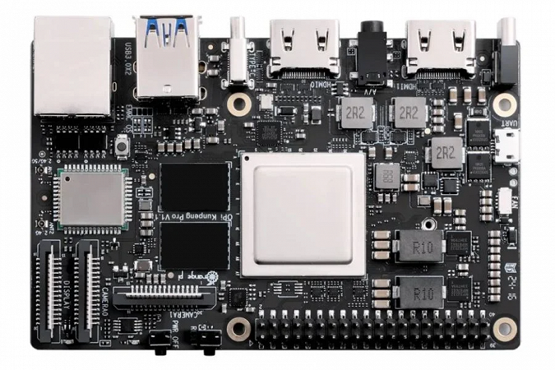 Huawei и OrangePi представили альтернативу Raspberry Pi с загадочным процессором и чипом ИИ дешевле $150