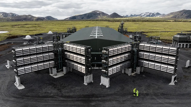 В Исландии запустили крупнейшую в мире установку по очистке атмосферы от углекислого газа