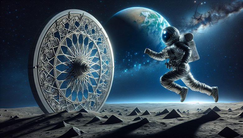 Астронавты на Луне смогут оставаться в форме, бегая в Колесе Смерти