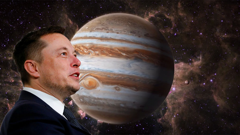 Илон Маск заявил, что на спутниках Юпитера человечество найдёт много интересного