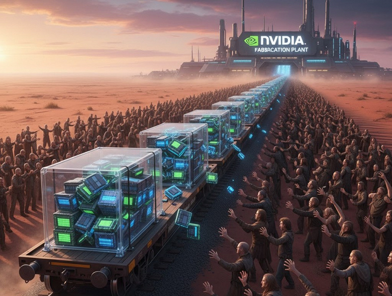 Nvidia создаст рынку ещё больше проблем. Переход ИИ-серверов компании от DDR5 к LPDDR приведёт к сейсмическому сдвигу на рынке, согласно мнению Counterpoint