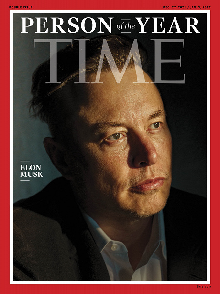Илон Маск – человек года по версии журнала Time