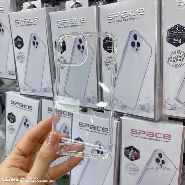 iPhone 13 Pro в прозрачном ударопрочном чехле Space: аксессуары с изображением новых смартфонов уже появились в магазинах