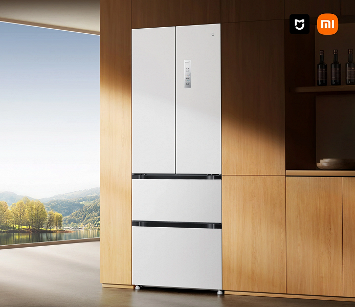 Представлен новый холодильник Xiaomi с французской дверью дешевле $500