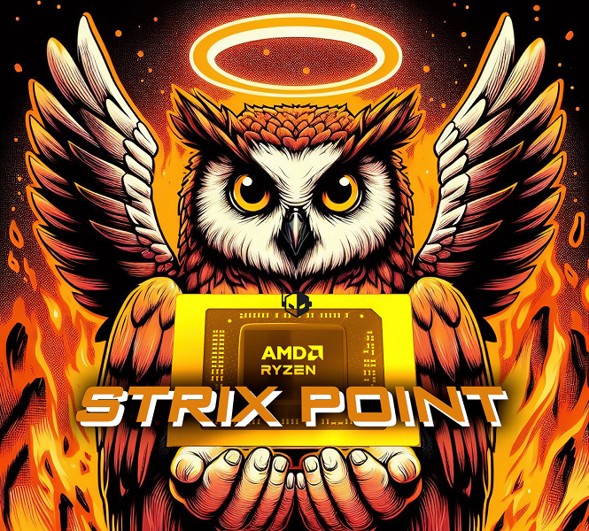 Чем на это будет отвечать Intel В Сети засветились 55-ваттный мобильный APU AMD Strix Halo с огромным iGPU и 12-ядерный Strix Point