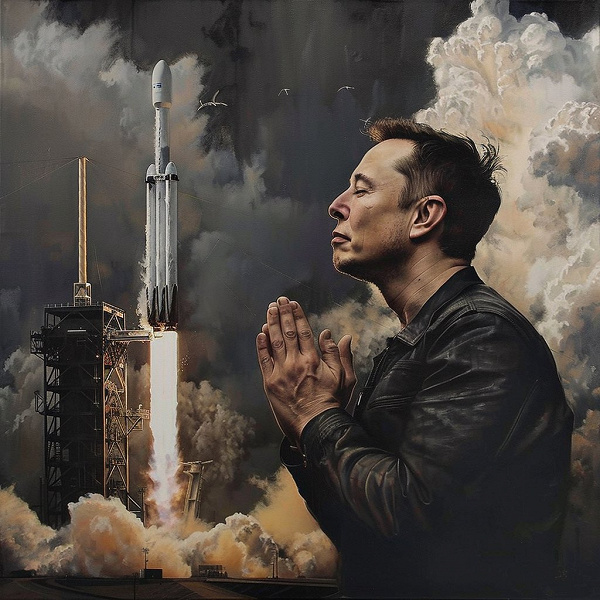 Я делаю лучшие ракеты в мире,  Илон Маск показал, как проходил исторический первый запуск ракеты Falcon Heavy с Tesla Roadster
