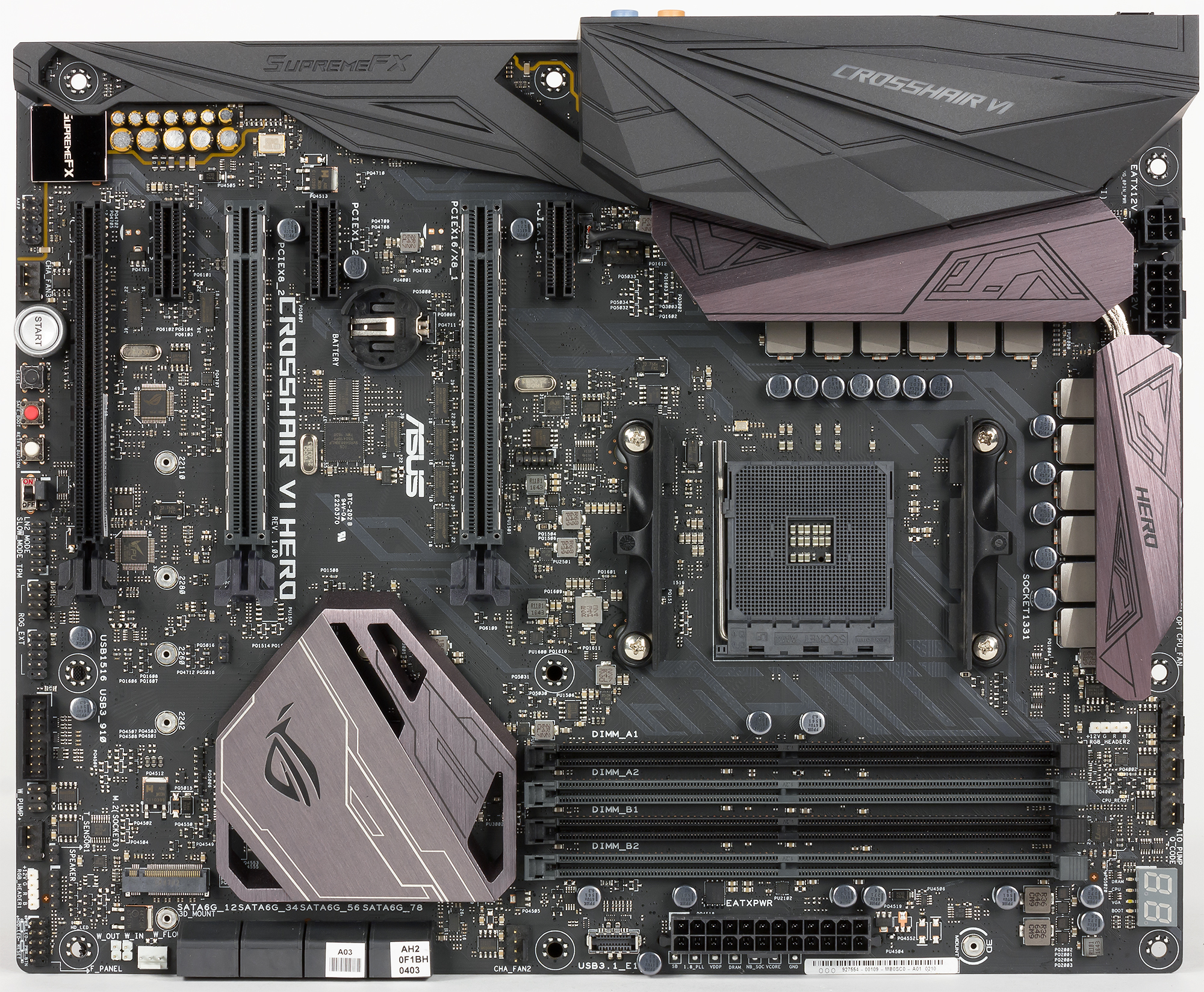 Материнская плата Asus Crosshair VI Hero для платформы AMD AM4