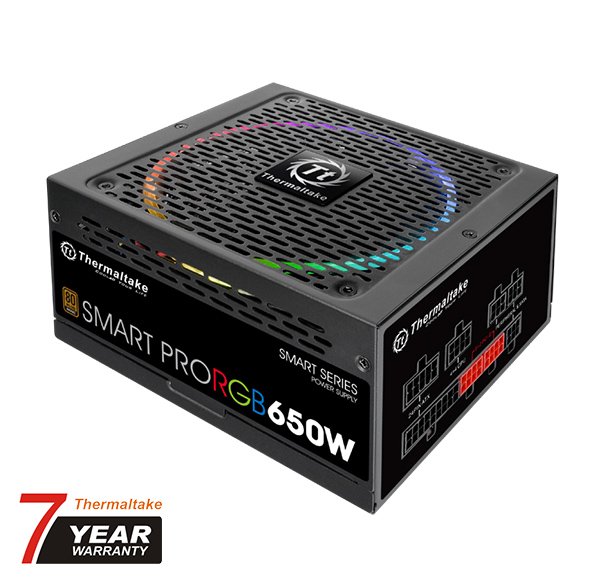 Блок питания Thermaltake Smart Pro RGB 650W Bronze
