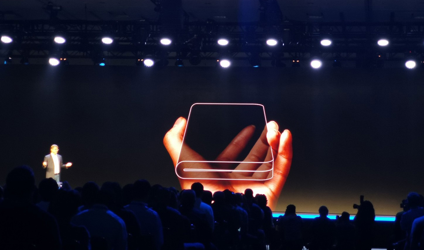 Складной смартфон Samsung с гибким экраном будет стоить 70