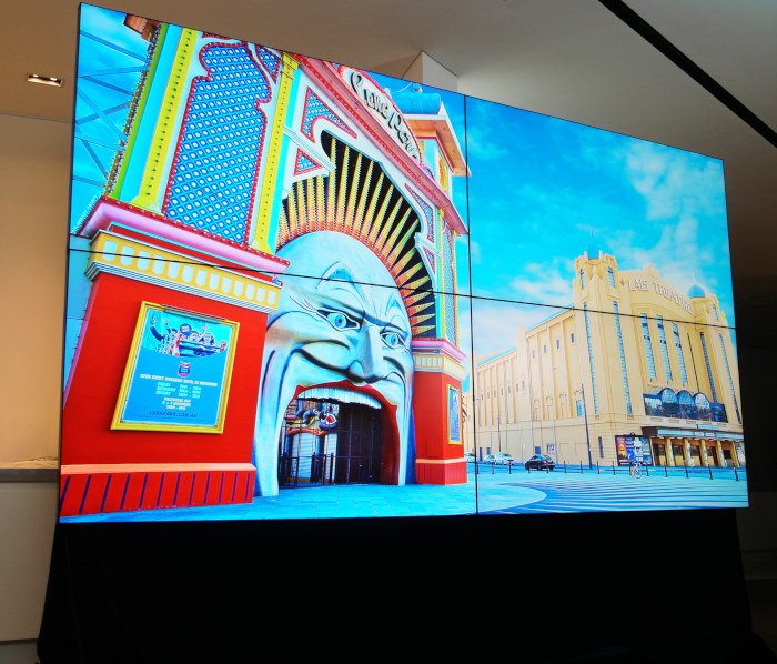 Samsung Display начинает производство 65-дюймовых видеостен разрешением UHD