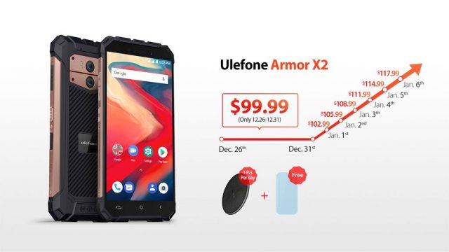 100-долларовый неубиваемый смартфон Ulefone Armor X2 получил модуль NFC и аккумулятор емкостью 5000 мА•ч 100-долларовый неубиваемый смартфон Ulefone Armor X2 получил модуль NFC и аккумулятор емкостью 5000 мА•ч