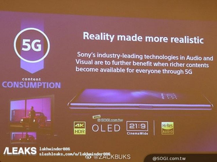 Вот так выглядит новый флагман Sony Xperia