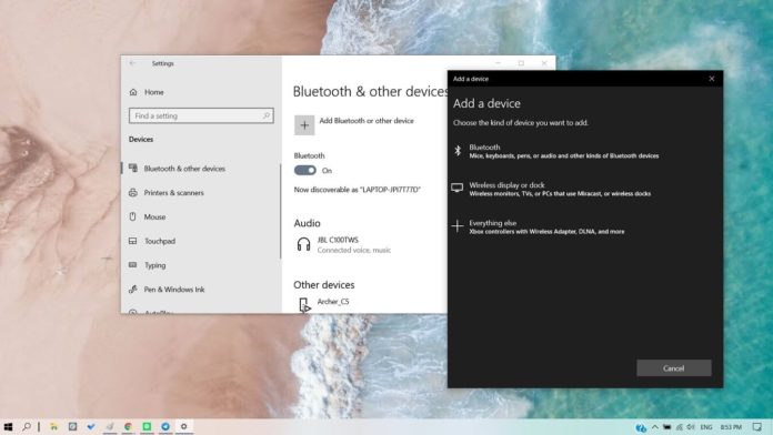 How to Turn On Bluetooth in Windows 10