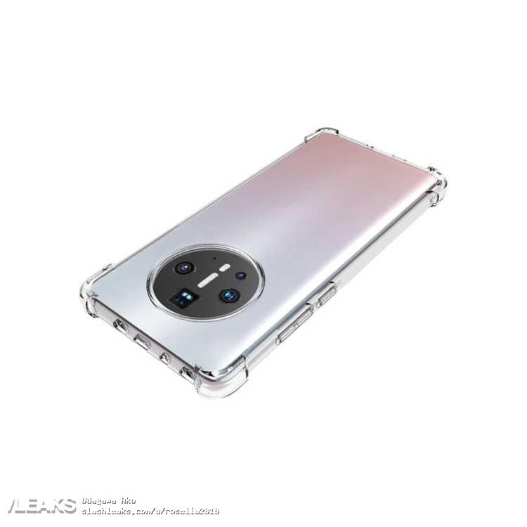 Huawei Mate 40 и Mate 40 Pro показали со всех сторон в прозрачных чехлах