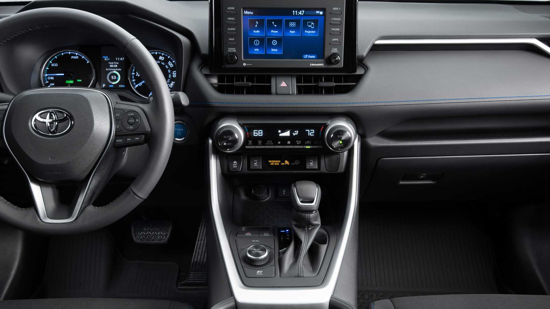 New 2019 Toyota RAV4 Hybrid Interior Design Toyota rav4 hybrid, Rav4 hybrid, Toy