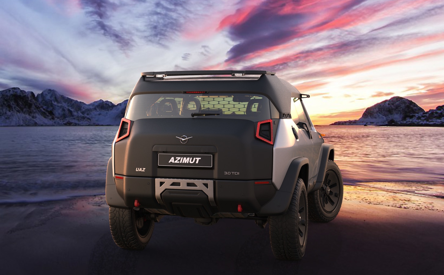 UAZ Bor - УАЗовский внедорожник для рыбалки и охоты, который сполна заменит мора