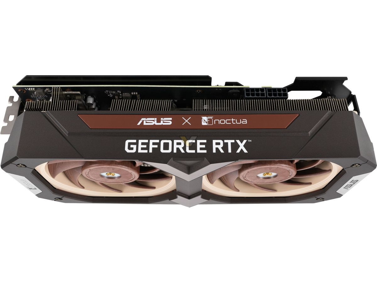 For fans of Asus and Noctua.  The companies will jointly release another video card, but already from the GeForce RTX 40 line