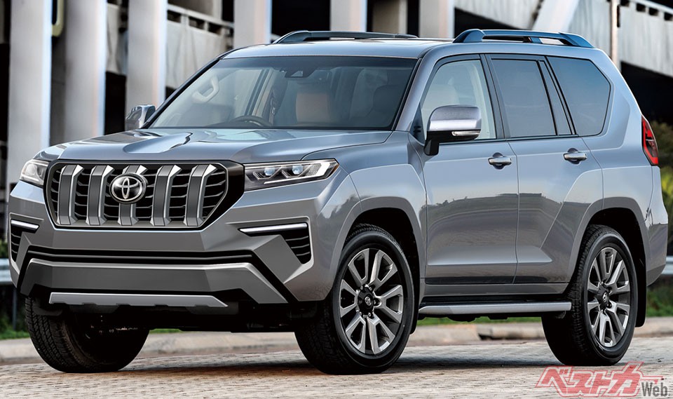 It became known when Toyota will introduce a brand new Land Cruiser Prado.  He will get a hybrid installation with a diesel engine