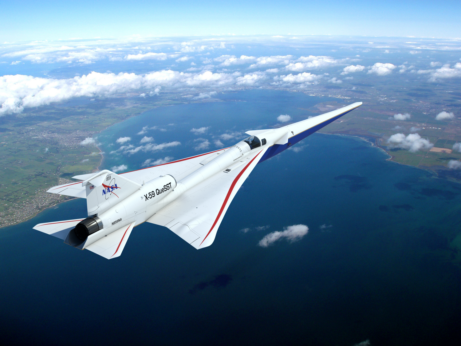 Почему сверхзвуковые самолеты. X-59 QUESST. NASA X-59 QUESST. Lockheed Martin x-59.