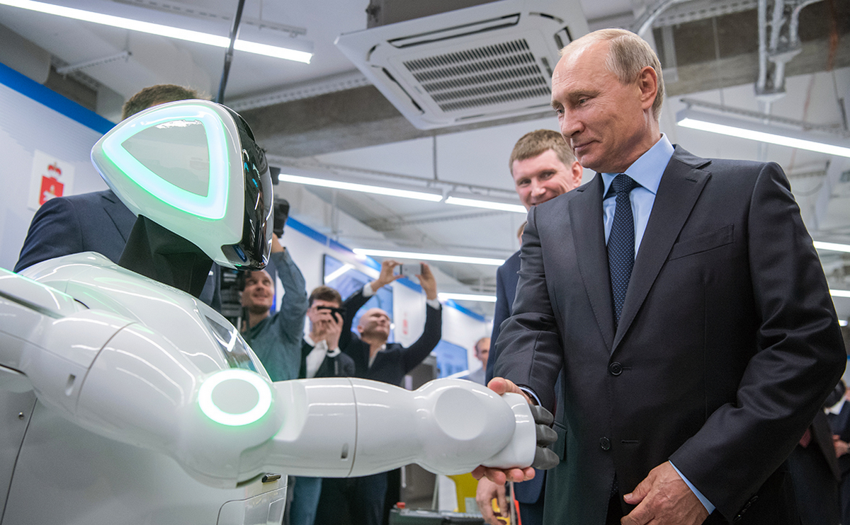 Разработали новый россия. Русский робот. Робот с искусственным интеллектом. Технологии России. Высокие технологии России.