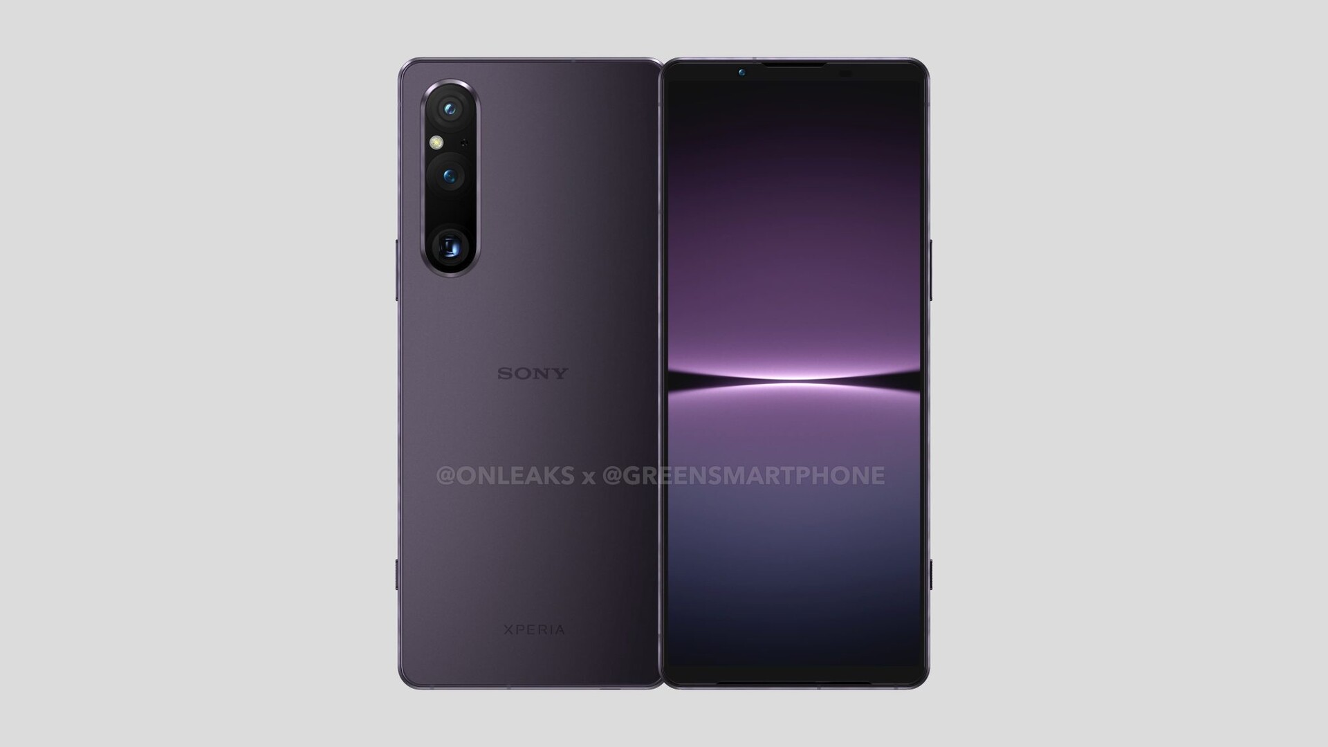 This is what the first Sony phone with Snapdragon 8 Gen 2 looks like: Sony Xperia 1 V on high-quality renderings from a reliable source