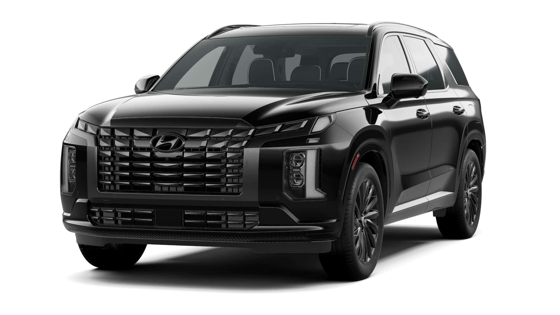 Представлен полностью черный Hyundai Palisade 2024