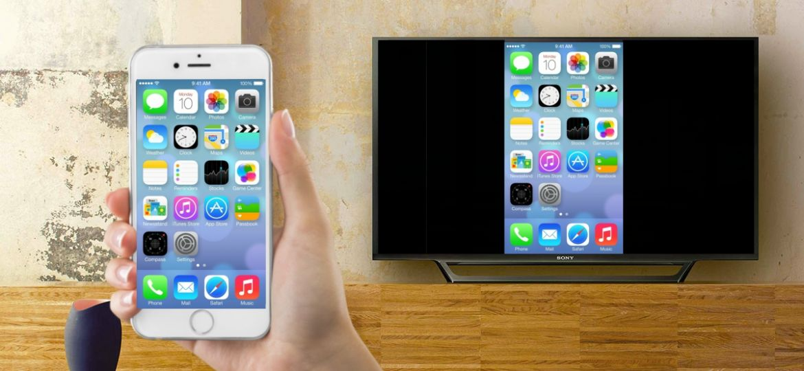 Как выводить изображение с iPhone на телевизор