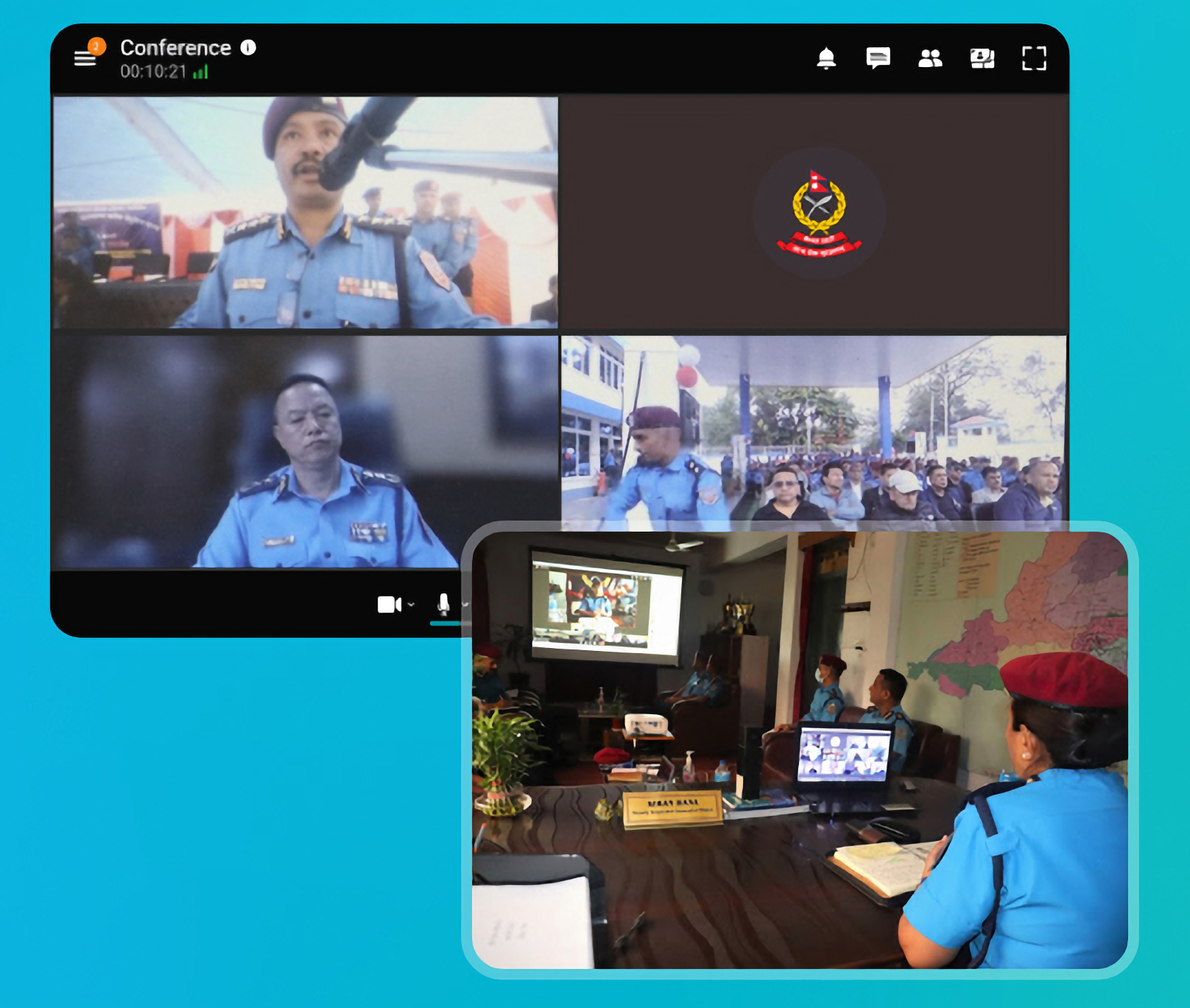 Полиция Непала перешла со Skype на российский «Труконф»