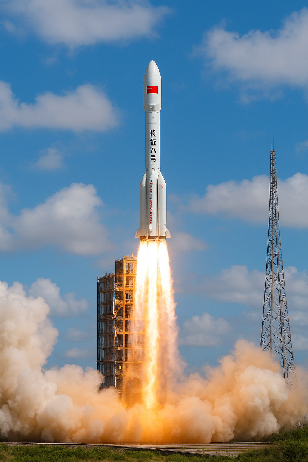 Китай перевёл ракету «Чанчжэн-8А» (Long March-8A) на «угольное» ракетное топливо