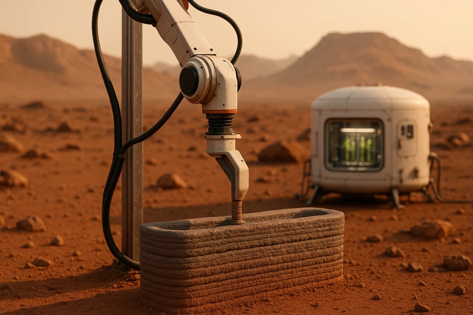 Бактерии вместо бетономешалки: учёные показали, что микроорганизмы могут «склеивать» реголит в прочный материал