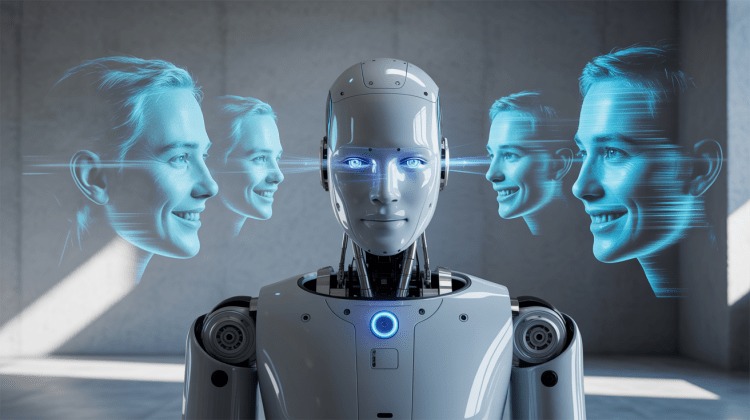 искусственный интеллект анализирует диалог людей