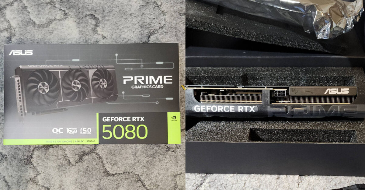 Пользователь заказал GeForce RTX 5080, а её подменили, но на другую вполне современную видеокарту