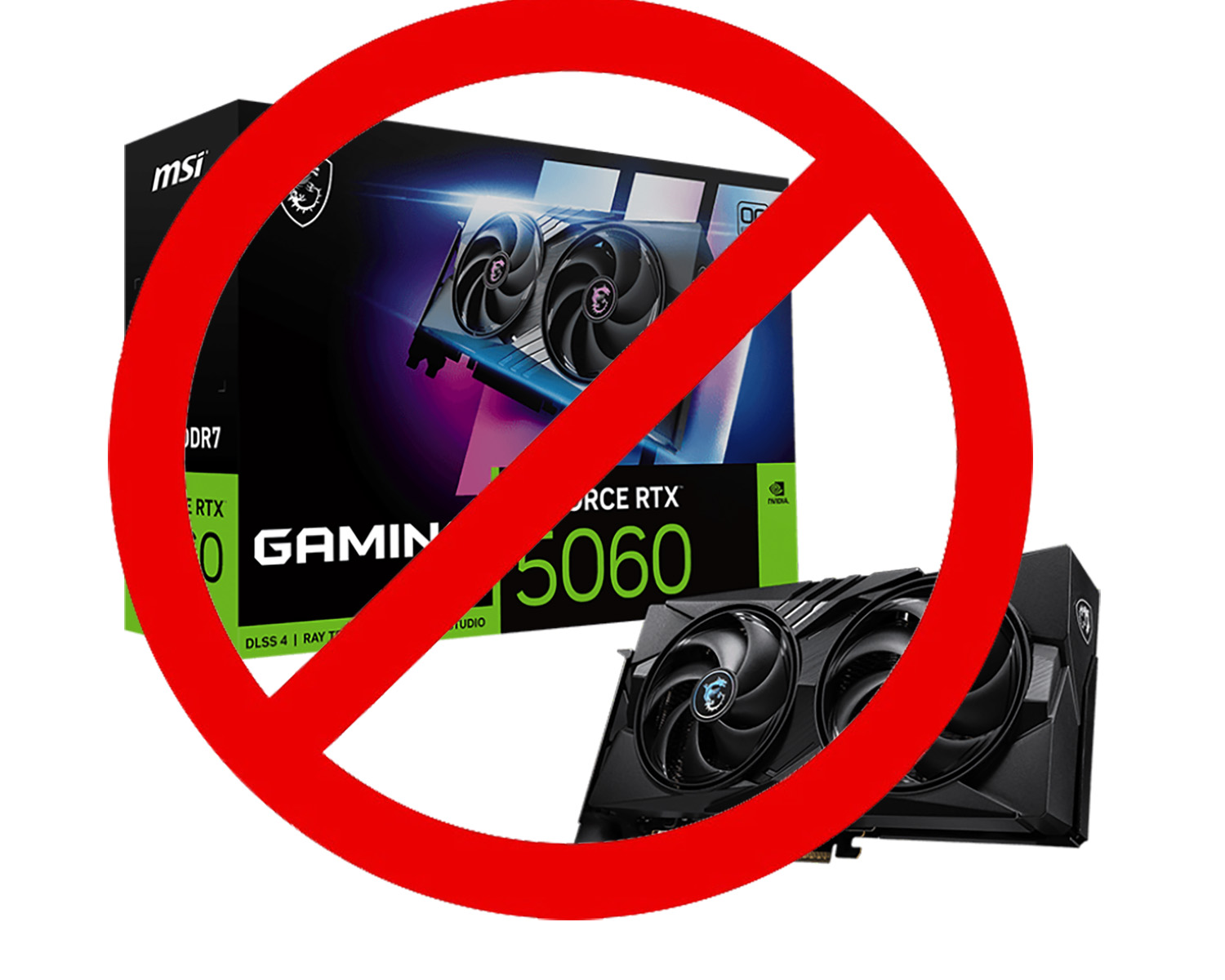 GeForce RTX 5060 — всё? Различные источники говорят о приостановке выпуска видеокарты: Nvidia урезает производство игровых моделей, чтобы выпускать больше чипов для ИИ