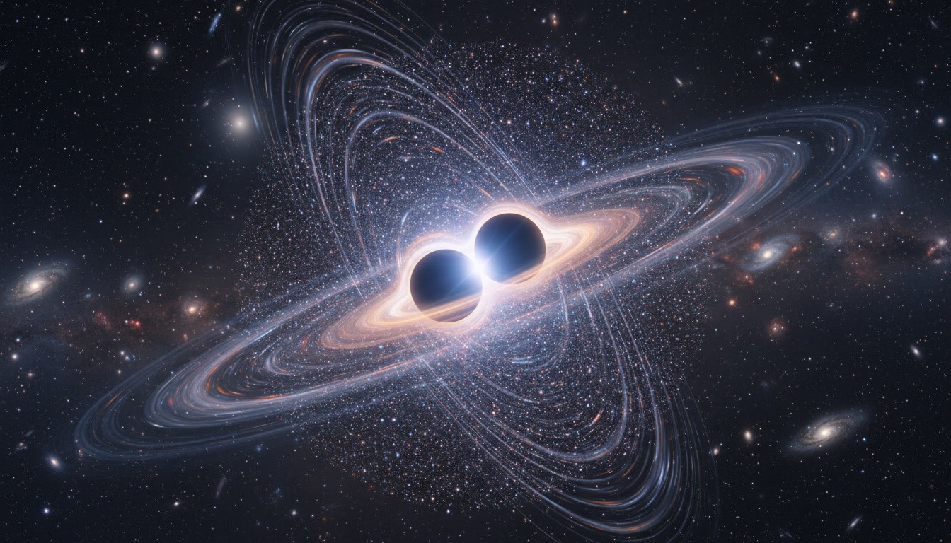 Астрономы научились взвешивать звёздные скопления по следам слияния чёрных дыр