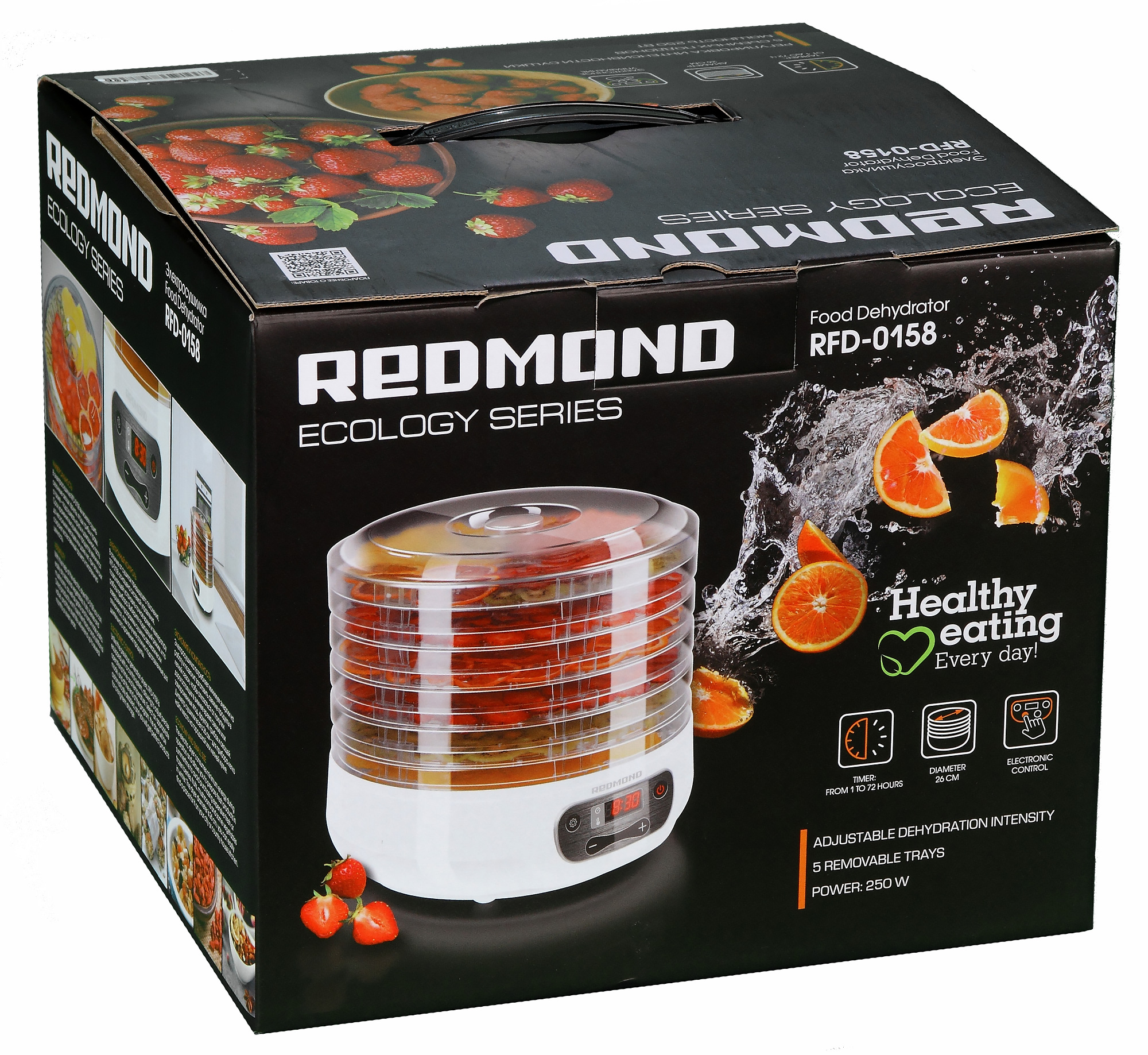 Купить сушилку для овощей и фруктов Redmond RFD-0159 в интернет-магазине. Цена Redmond RFD-0159, характеристики, отзывы