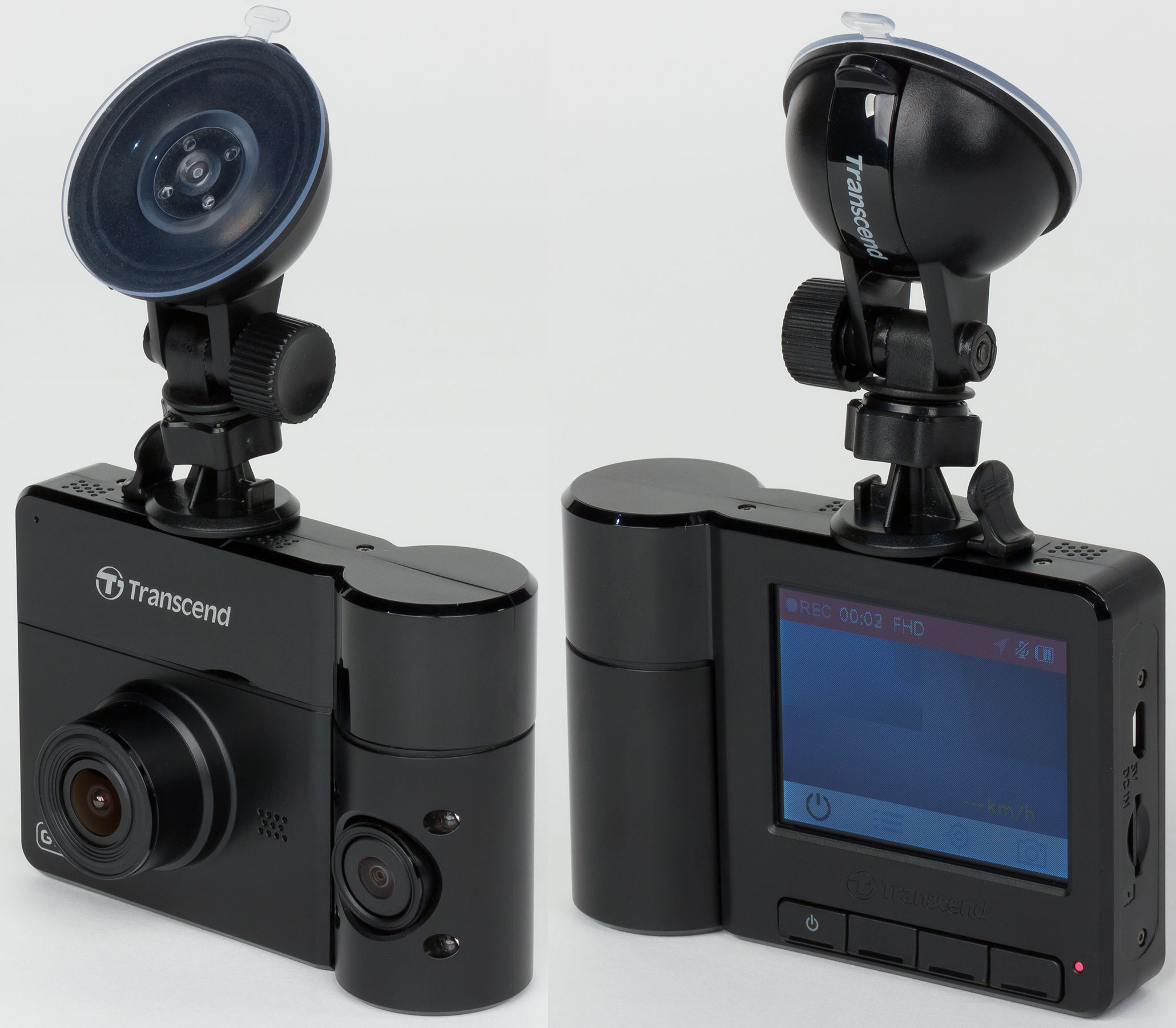Обзор видеорегистратора Transcend DrivePro 550 с двумя камерами, автономной  работой и мощным Wi-Fi-адаптером