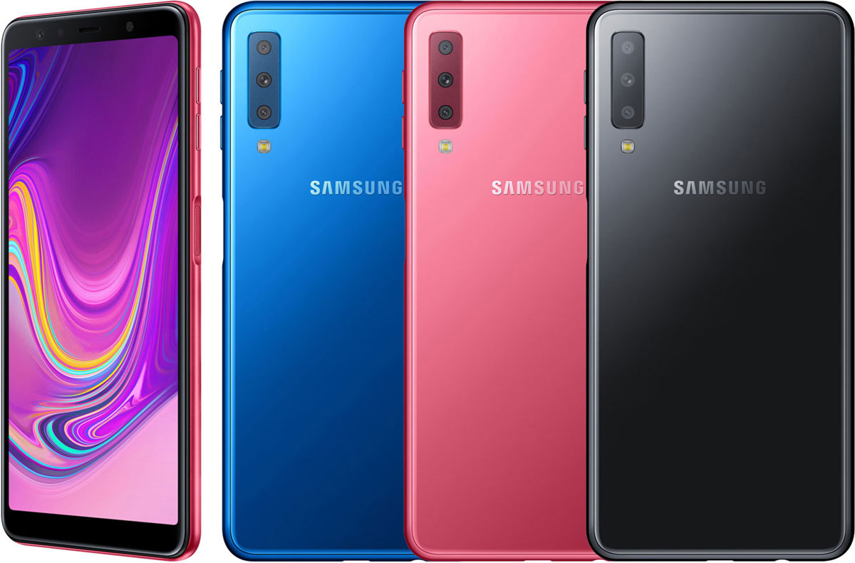 Samsung Galaxy A7 2018 price, negro 64gb latest colombia old model