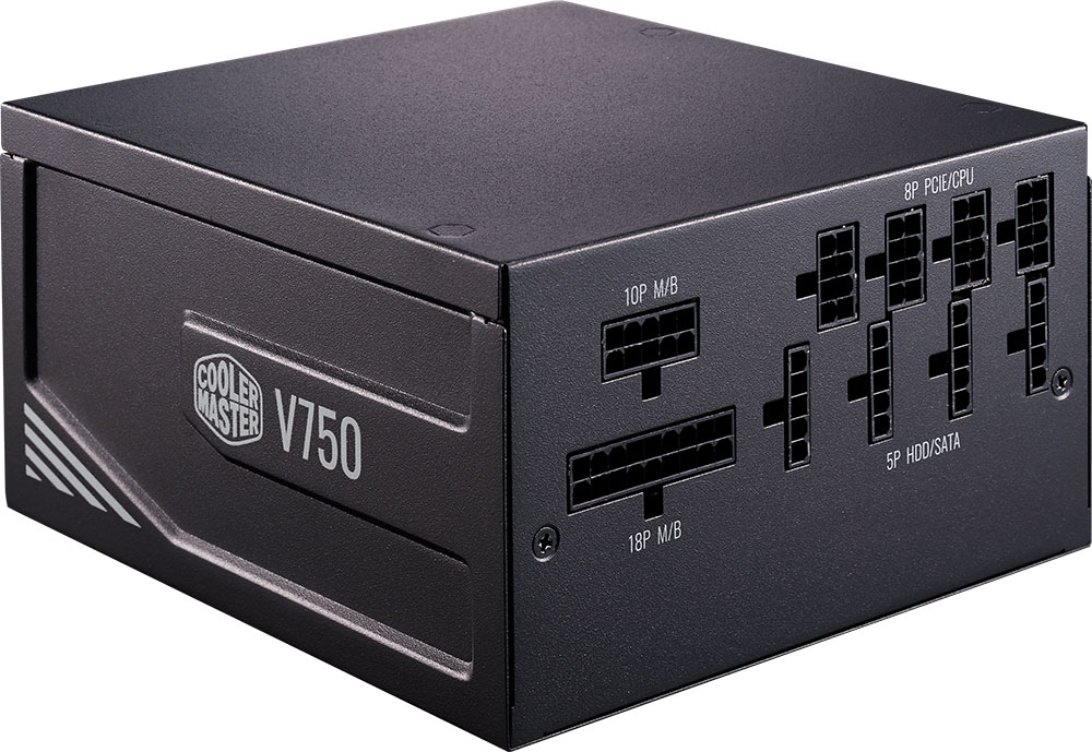 Обзор блока питания Cooler Master V750 Gold 2019 года (MPY-7501-AFAAGV)
