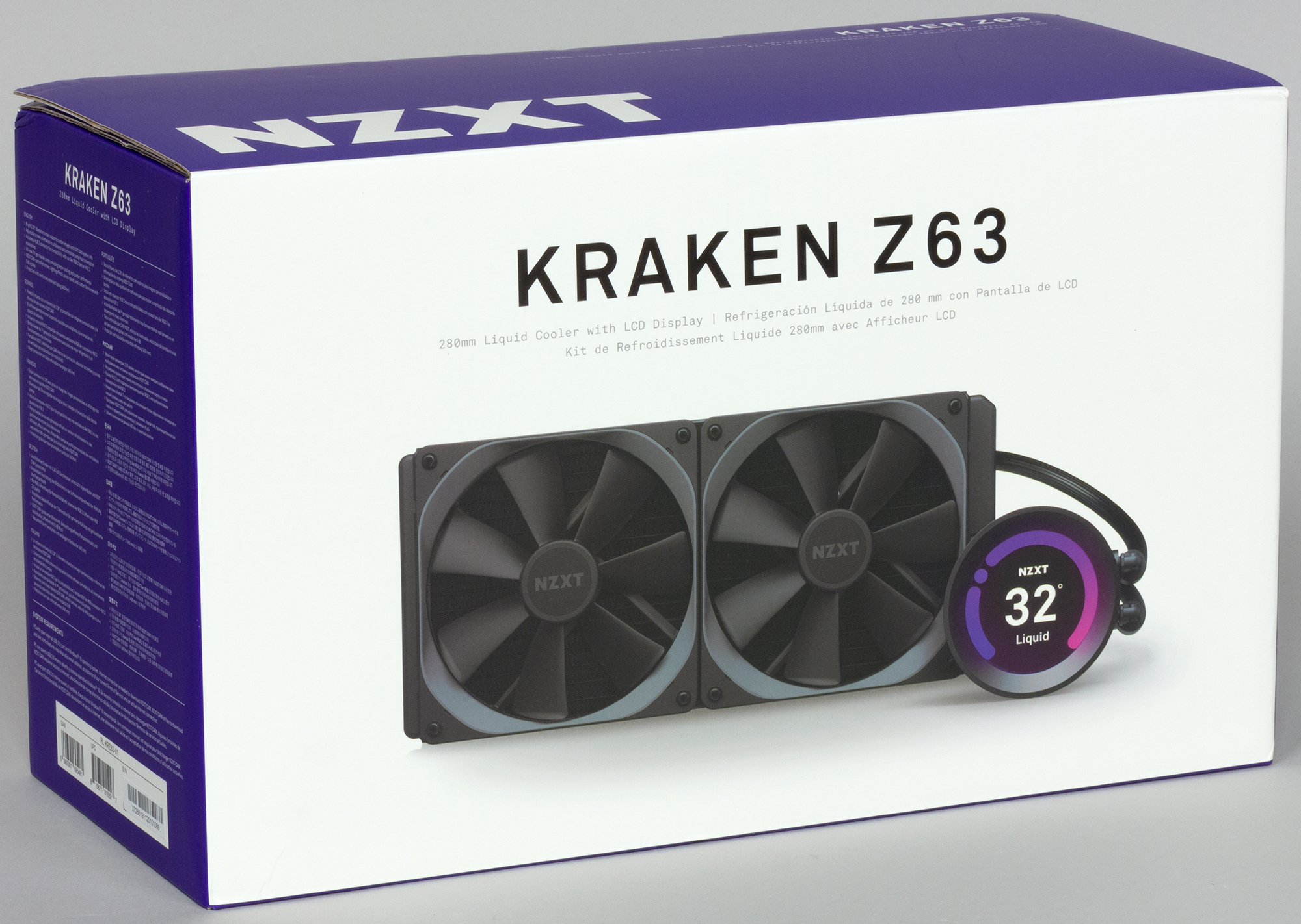 Обзор системы жидкостного охлаждения NZXT Kraken Z63