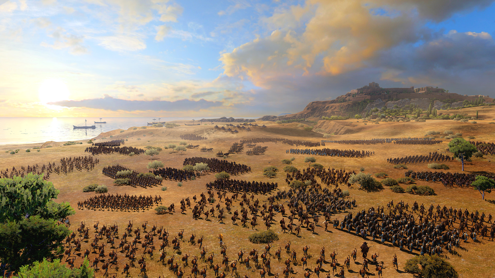 Тестирование видеокарт в игре Total War Saga: Troy