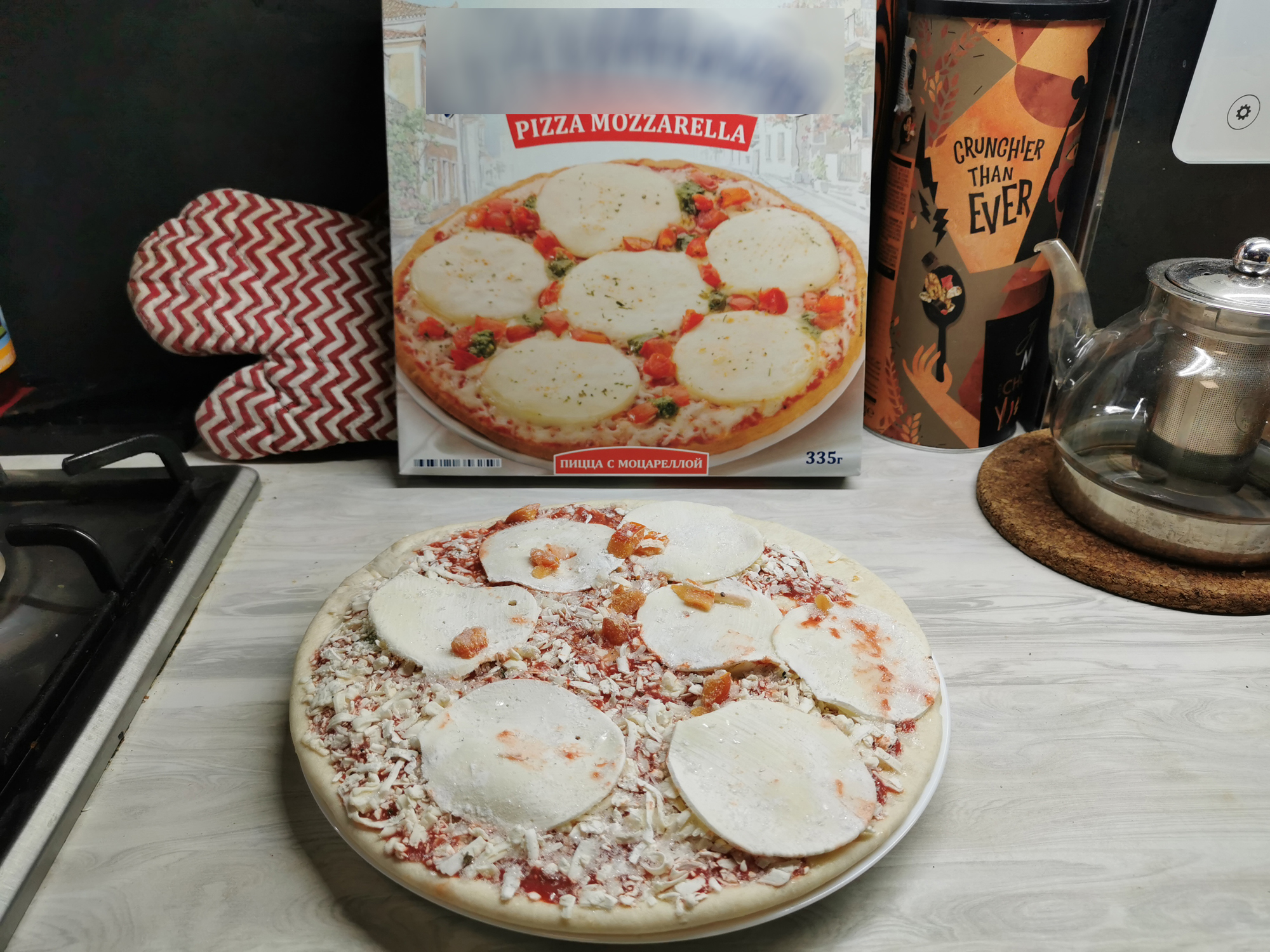 как приготовить замороженную пиццу красная цена в духовке фото 77