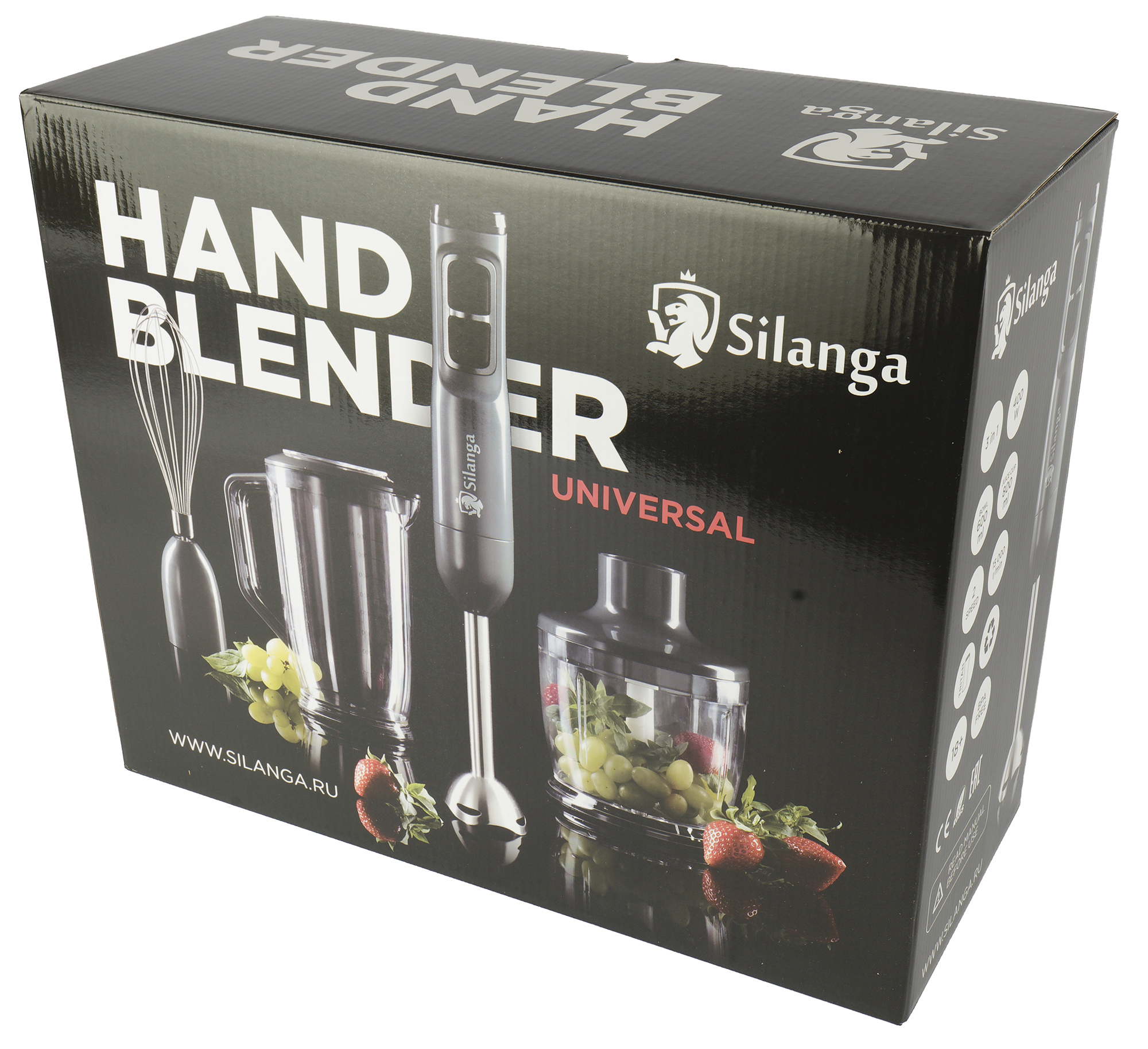 Обзор погружного блендера «три-в-одном» Silanga BL800 Universal