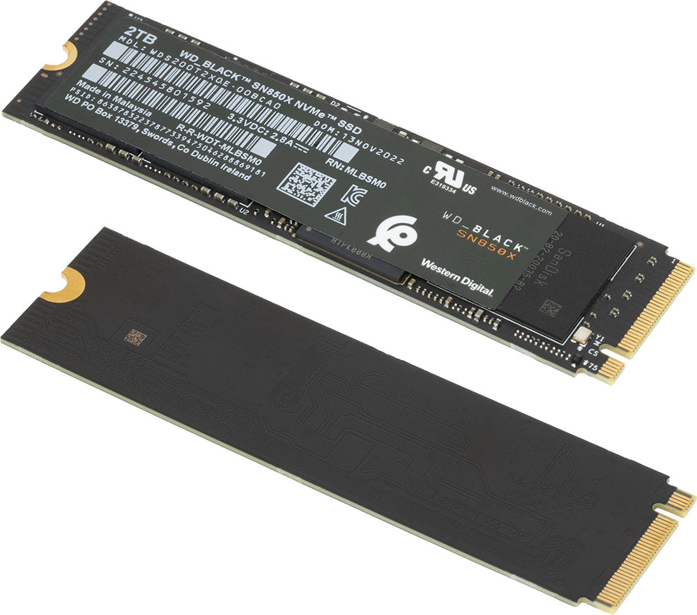 Тестирование SSD WD Black SN850X 2 ТБ и сравнение с